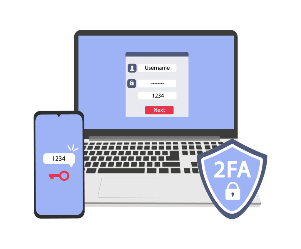 vecteezy 2fa two step authentication unlocking via mobile phone 17798335